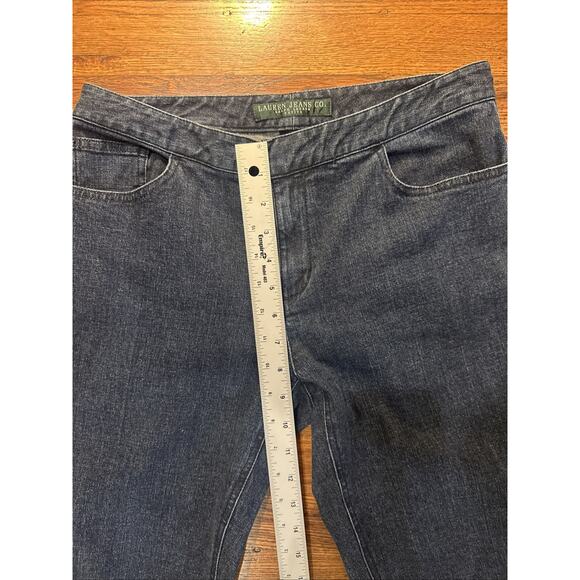 Lauren Jeans Co Women’s Jeans 8P Ralph Lauren Petite Blue - Picture 8 of 13